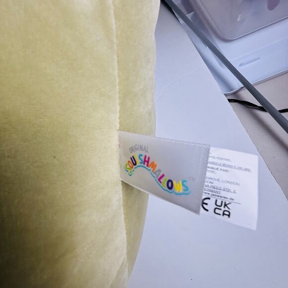 Squishmallows -Alec the Sea Monster Large Olive Green 16" - Picture 12 of 16